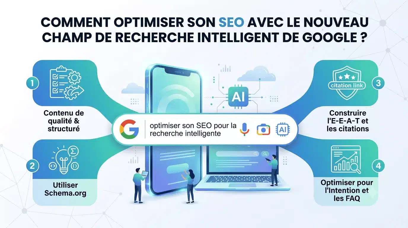 Google Search Intelligent : optimiser son SEO avec le GEO